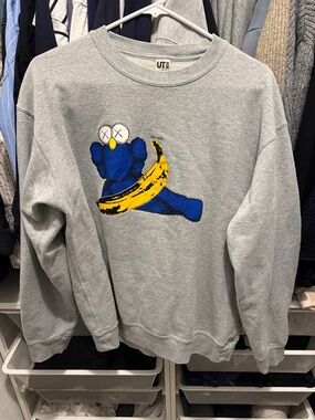 Uniqlo kaws Andy Warhol sweatshirt